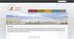 Desktop Screenshot of oliver.ca